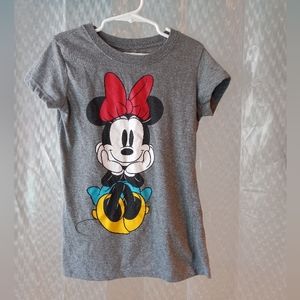 Disney Minnie Mouse Tee Shirt Size Small 7/8